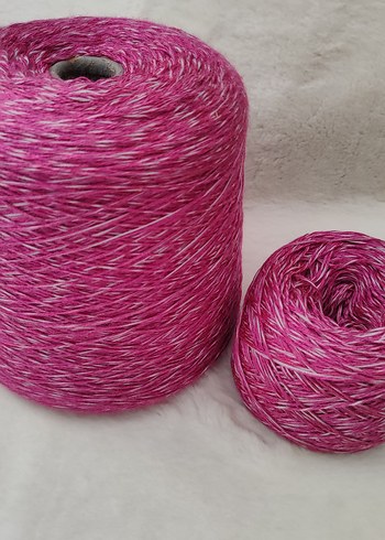 Pembe Kırıçıllı Koton İplik