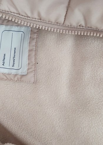 LC Waikiki Kız Çocuk Bej Nakışlı Düğmeli Mont