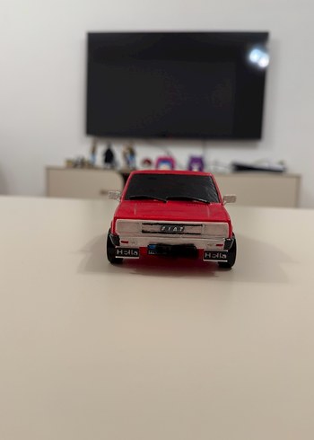  Fiat murat 131 araba 18 cm 3d