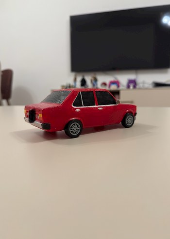  Beden Fiat murat 131 araba 18 cm 3d