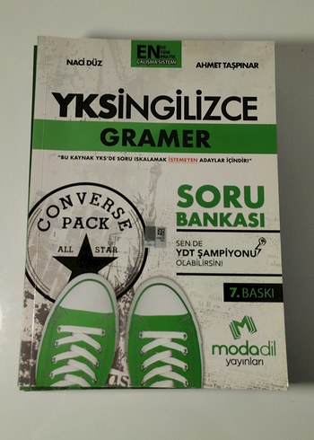 YDS ve YKS İngilizce Soru Bankası ve Konu Anlatımı Kitapları