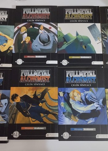 Beden Fullmetal Alchemist Manga Seti Cilt 20-27 ÖZEL İLAN