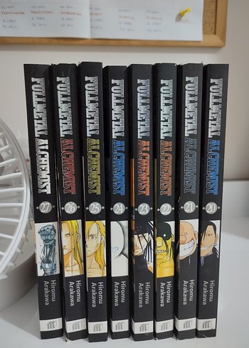 Fullmetal Alchemist Manga Seti Cilt 20-27 ÖZEL İLAN