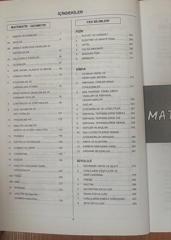 AYT Sayısal Çıkmış Sorular Kitabı - Görsel 2