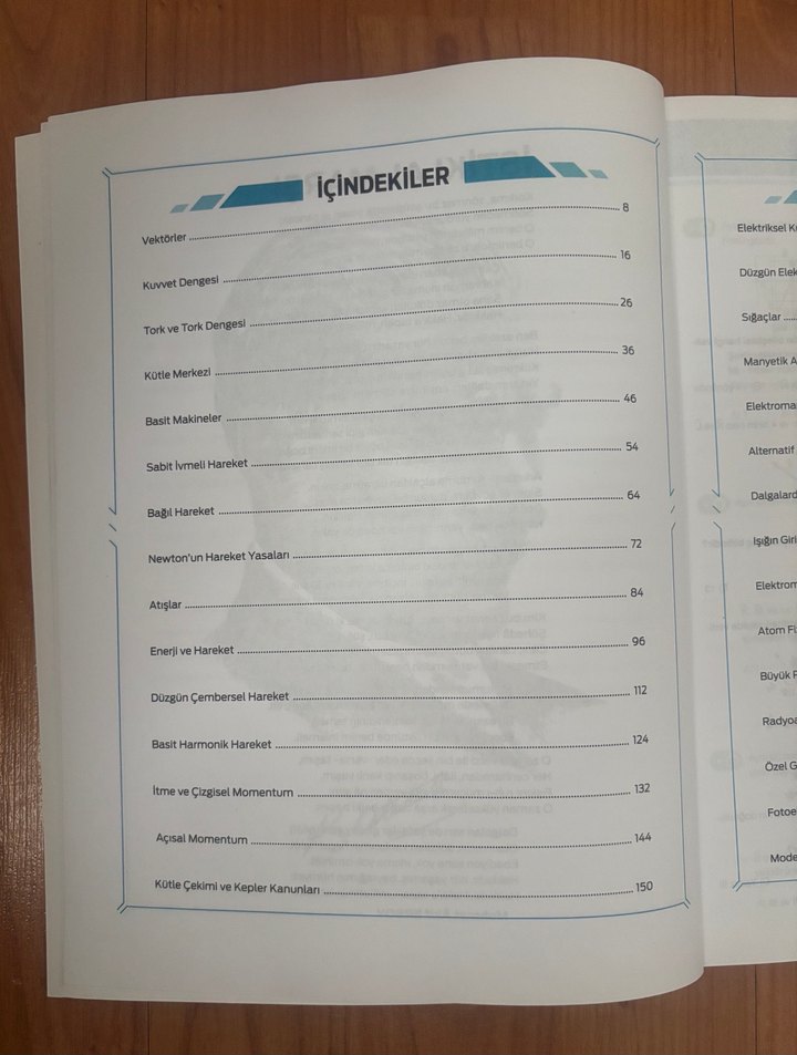 AYT Fizik Soru Bankası Kültür Kurs Merkezi - Görsel 2