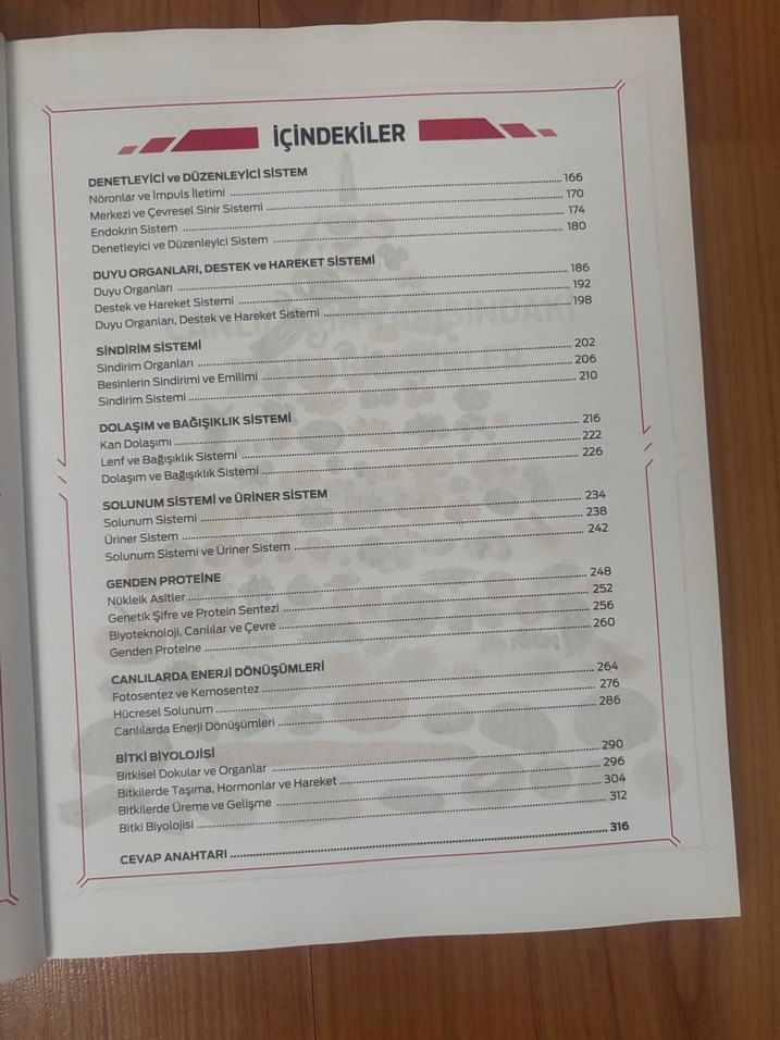 YKS Biyoloji Soru Bankası - Kültür - Görsel 3