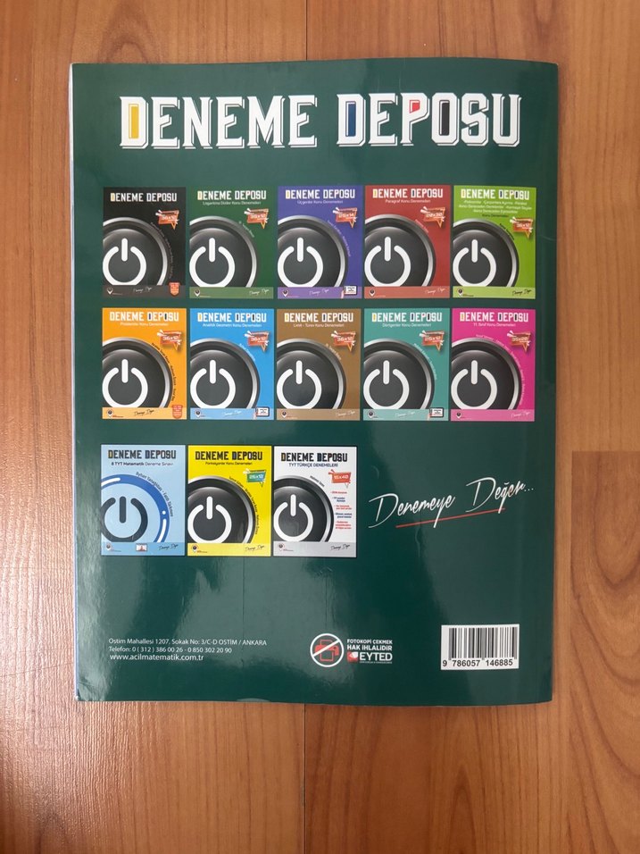 Deneme Deposu 15 TYT-15 AYT Geometri Denemeleri - Görsel 4