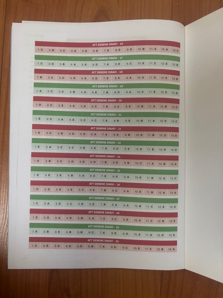 Miray Yayınları AYT Kimya 30 Deneme Kitabı - Görsel 4