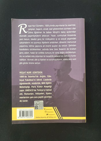  Beden Reşat Nuri Güntekin - Acımak Romanı