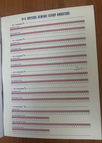 5+1 Sayısal AYT+TYT Denemesi Kitabı - Görsel 3