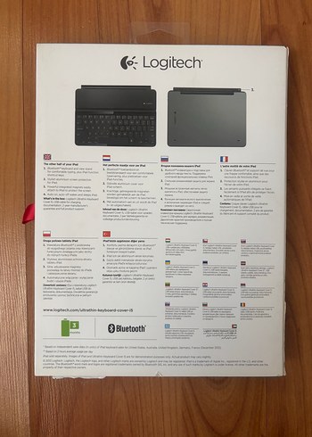 Logitech İnce Siyah Klavye Kapağı - Görsel 6
