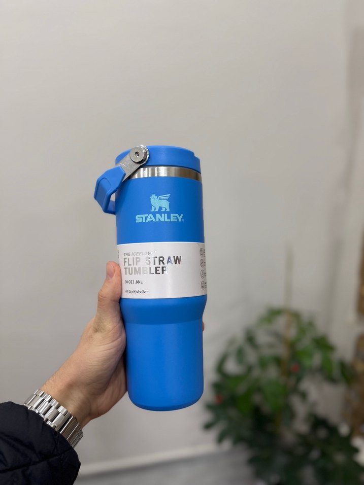 Stanley Parlak Haki Çocuk Termos Şişesi - Görsel 4