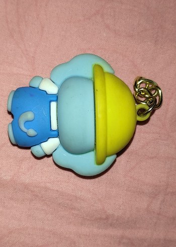 Renkli Kabartmalı Fil Figürlü Anahtarlık - Görsel 2