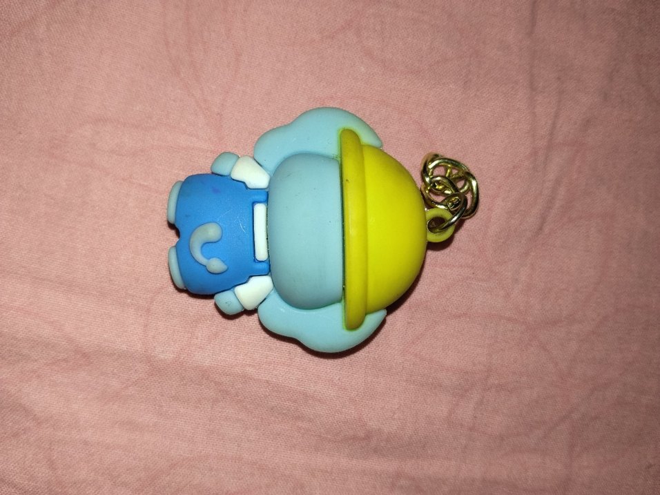 Renkli Kabartmalı Fil Figürlü Anahtarlık - Görsel 2