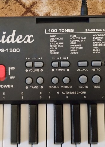 61 Tuşlu mege Org Midex - Görsel 4