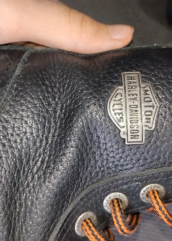 Harley Davidson Siyah Hakiki deri bot 29 numara - Görsel 4