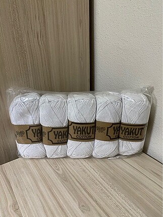 5 adet koton iplik