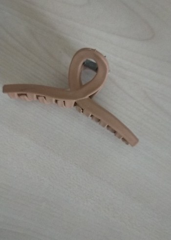 Bej Elastik Kadın Saç Tokası
