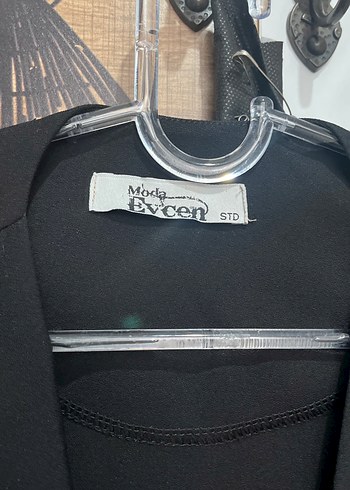 Diğer Siyah Uzun Kollu Kadın Blazer Ceket