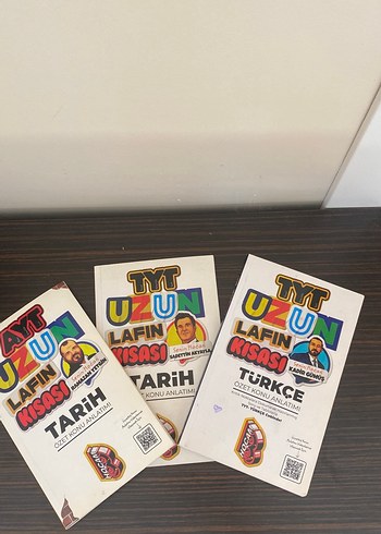 TYT Uzun Lafın Kısası Tarih ve Türkçe Kitapları
