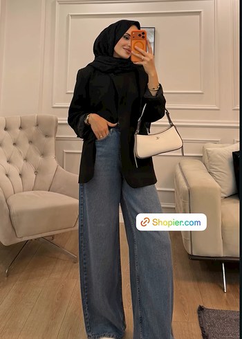 Zara Siklik Ve Rahatlik Genis Paca Jean