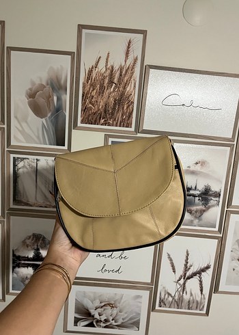 hakiki kuzu derisi çanta - Görsel 2