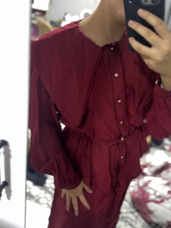 Etekli tesettür takım - Görsel 4