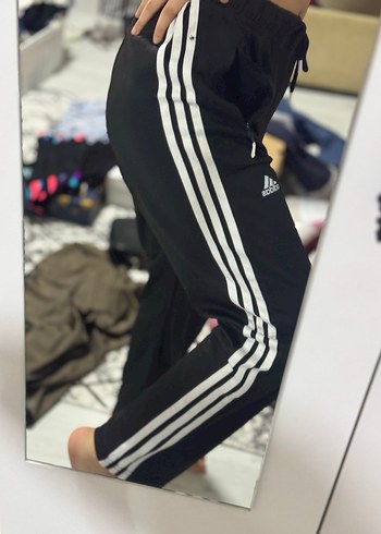 Siyah Bağcıklı Kadın Eşofman Altı - Görsel 3