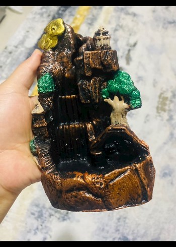 Mor Lavanta Tütsü Konisi ve Dekoratif Figürin - Görsel 2