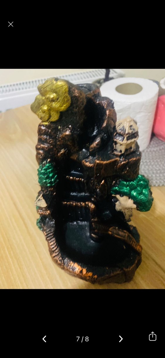 Mor Lavanta Tütsü Konisi ve Dekoratif Figürin - Görsel 3