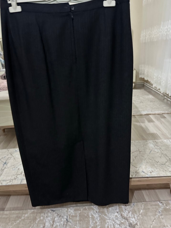 Siyah Uzun Salaş Gotik Etek - Görsel 5