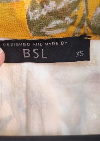 xs Beden Sarı Çiçek Desenli Uzun Bohem Elbise