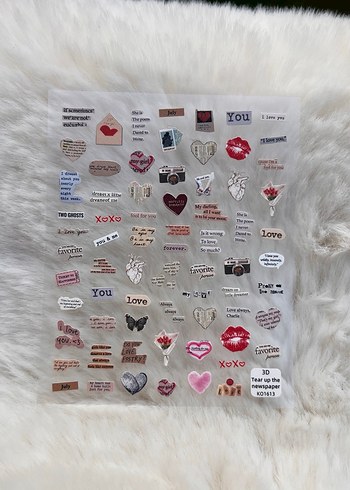 Tırnak Stickeri - Görsel 2