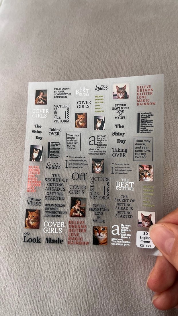 Tırnak stickeri - Görsel 3