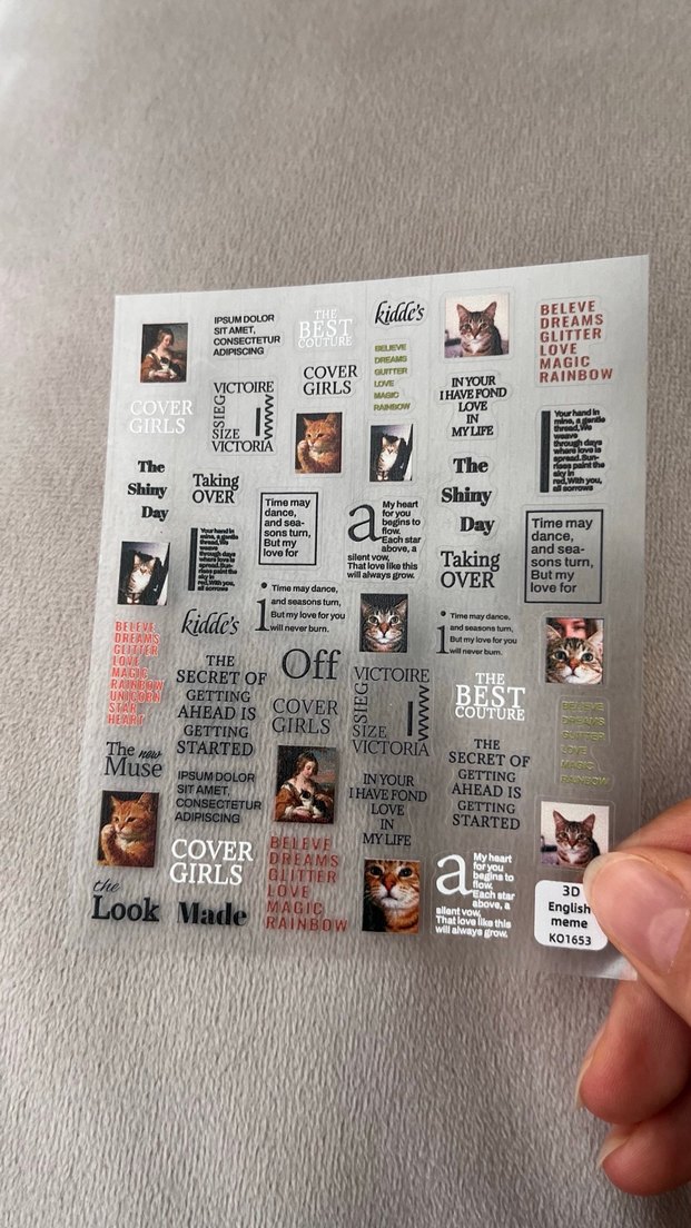 Tırnak stickeri - Görsel 2