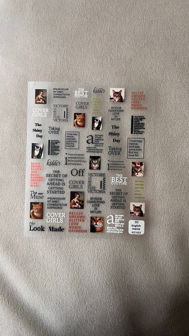 Tırnak stickeri - Görsel 4