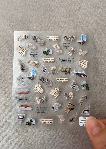 Tırnak Stickeri - Görsel 2