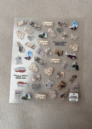 Tırnak Stickeri - Görsel 3