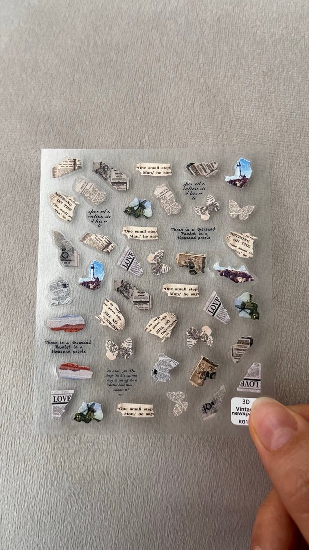 Tırnak Stickeri - Görsel 2