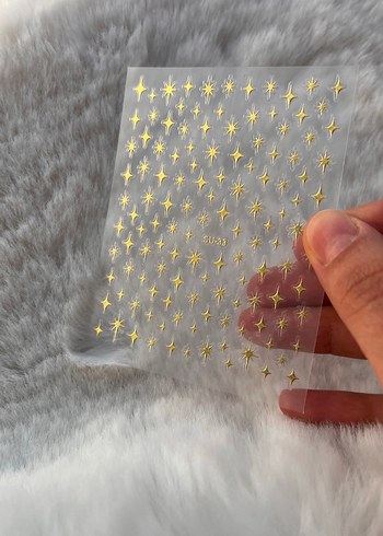 Altın Tırnak Stickeri - Görsel 3