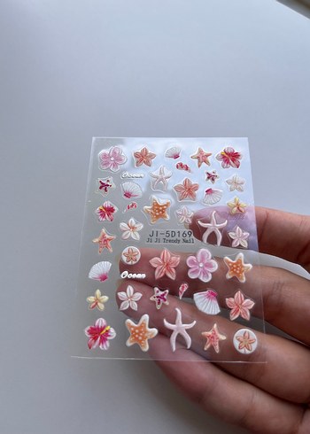 Sheinside Yaz temalı tırnak stickerleri 