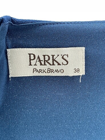 38 Beden mavi Renk Park Bravo Kısa Elbise %70 İndirimli.
