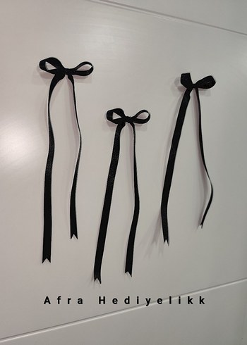 Siyah Uzun Kurdele Konsept Doğum Günü Süsü - Görsel 3