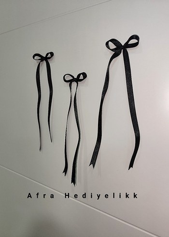 Siyah Uzun Kurdele Konsept Doğum Günü Süsü - Görsel 4