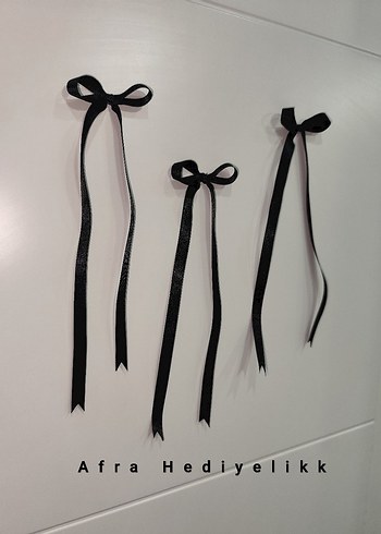 Siyah Uzun Kurdele Konsept Doğum Günü Süsü - Görsel 5