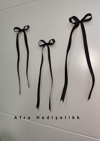 Siyah Uzun Kurdele Konsept Doğum Günü Süsü - Görsel 2