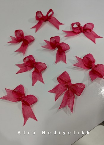 Keten Fiyonk Kurdele Fuşya - Görsel 3