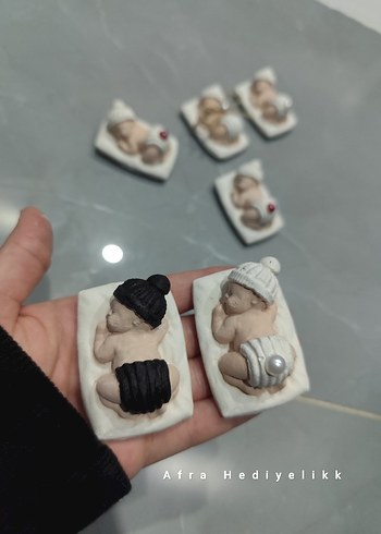 Bebek Figür Obje Hediyelik Magnet - Görsel 4