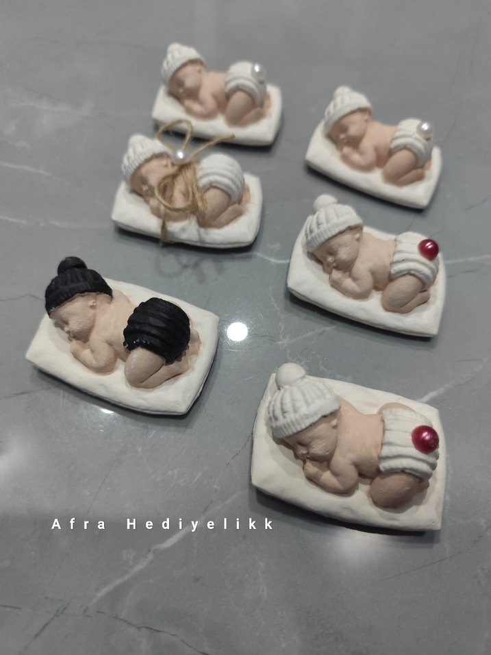 Bebek Figür Obje Hediyelik Magnet - Görsel 3