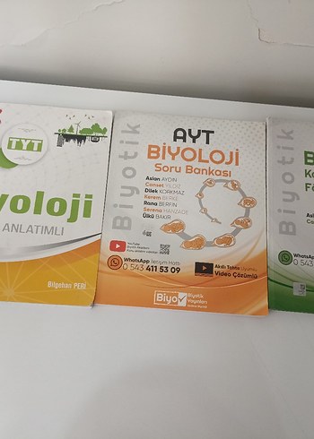 AYT Biyoloji Soru Bankası Anlatımlı Kitap